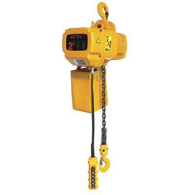 1 Ton 2 Ton 3 Ton 5ton Electric Chain Hoist Hook Type One Fall Single Speed
