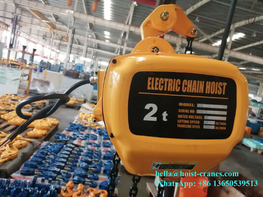 Eletric Chain Hoist With Trolley 500kg 1000kg 2000kg 220V 380V