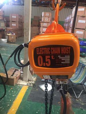 Electric Chain Hoist With Trolley 1 Ton 2 Ton 3 Ton 5 Ton