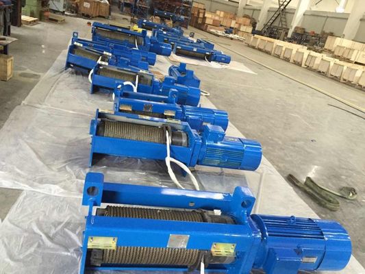 Single Girder Electric Wire Rope Hoist With M5 Duty Work In European Design