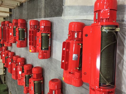 Mining Winch Pulling Monorail Wire Rope Crane Hoist 32T 10T 5T