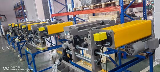 JCYC クレーン 5 トン ヨーロピアン規格 電気ワイヤーロープホイスト リービング 4/1 FEM 2M