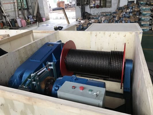 鉱山の電気ワイヤー ロープのウィンチ車の回復ウィンチを引っ張る12m/Min